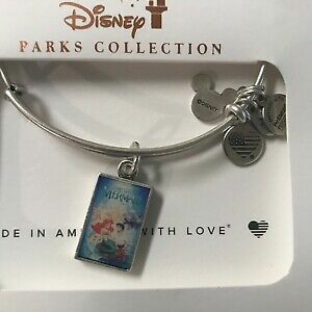 Disney Alex and Ani Ariel VHS Bangle